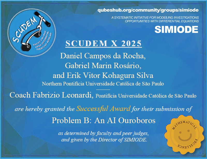 PUC-SP no desafio mundial SCUDEM 2025