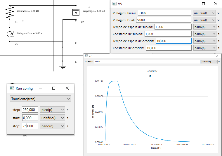 Projeto Final de Curso - Interface para Simulador de Circuitos